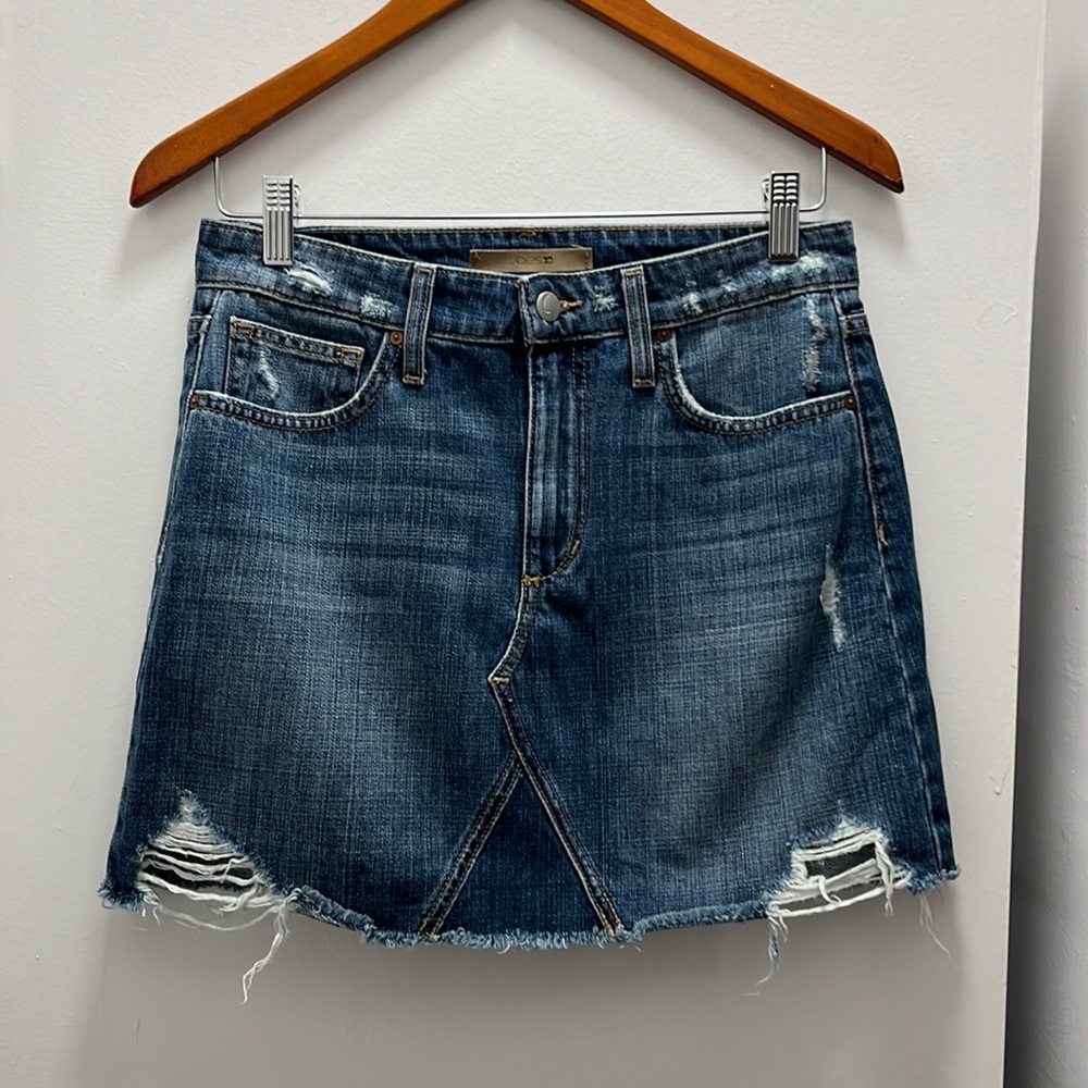 Joe’s Jeans High-Rise Denim Skirt